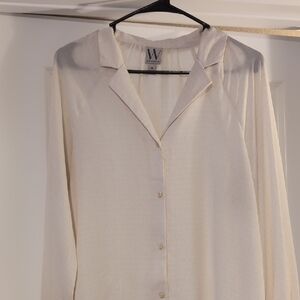 Worthington Cream Blouse